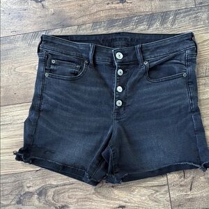American Eagle Outfitters Black Jean Shorts